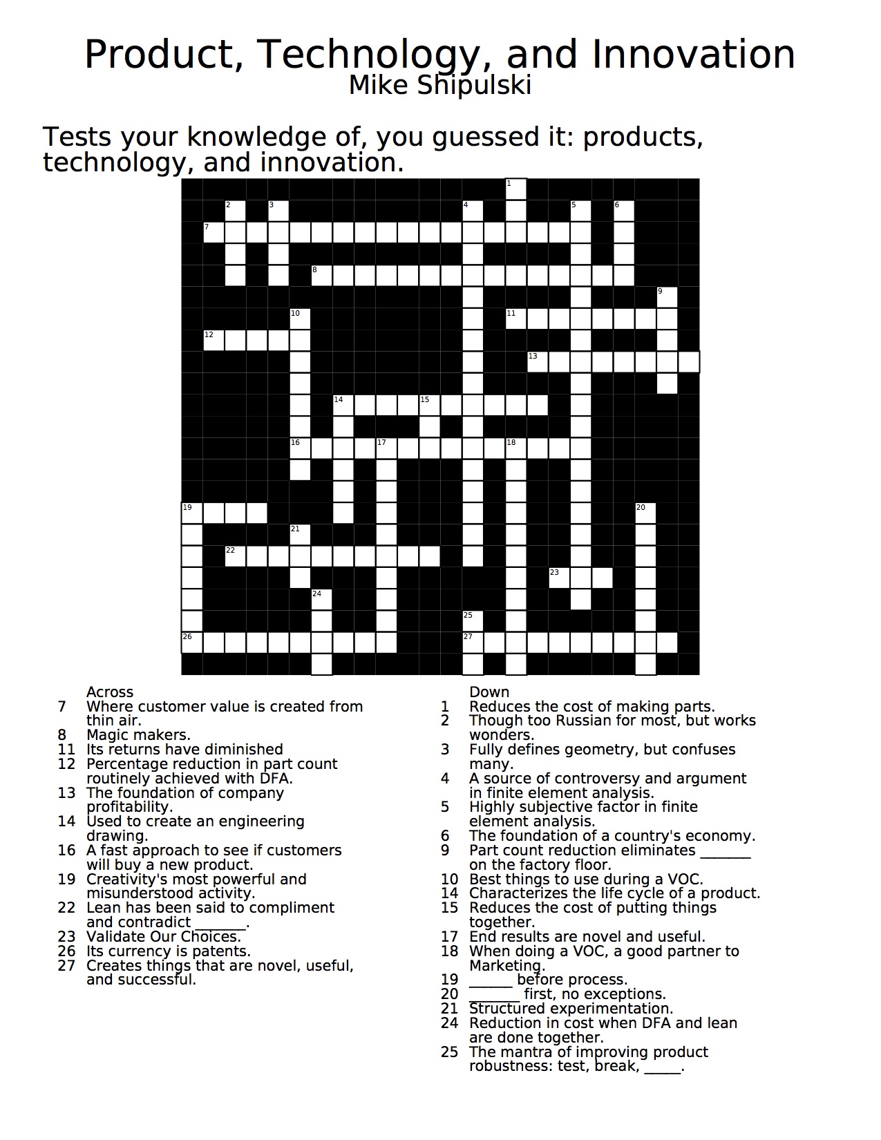  Modern Workout System Crossword for Fat Body